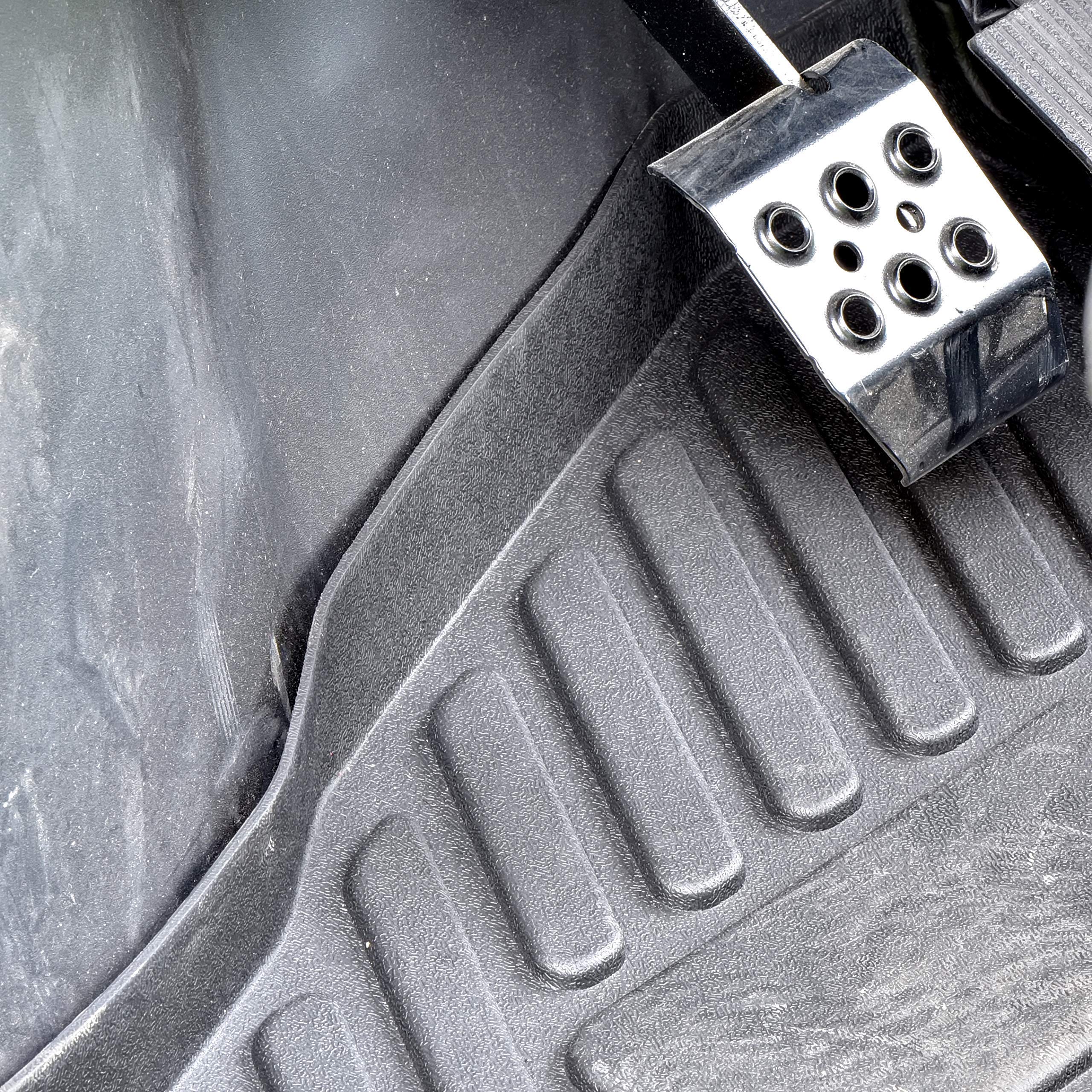 SAUTVS Rear Bumper & Front Floor Mats Kit for Polaris Ranger XP 1000 Crew 1000 Diesel - Durable Off-Road Protection for UTV Accessories | Perfect for Hunting, Farming & Outdoor Adventures