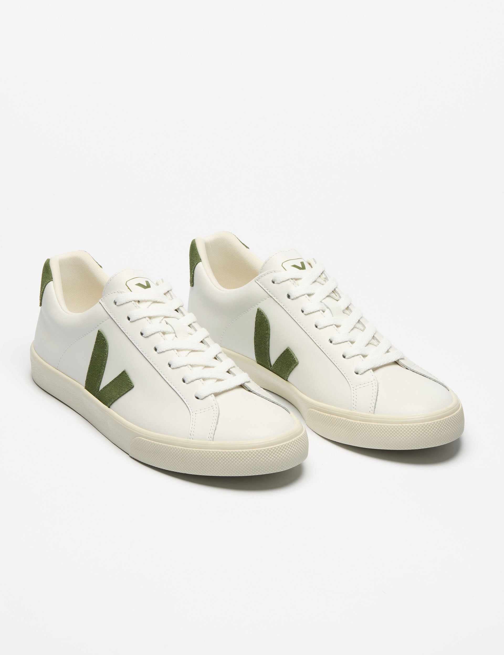 Esplar Genuine Leather White Kiwi Shoes - Stylish & Comfortable for Casual Wear, Work & Outdoor Activities