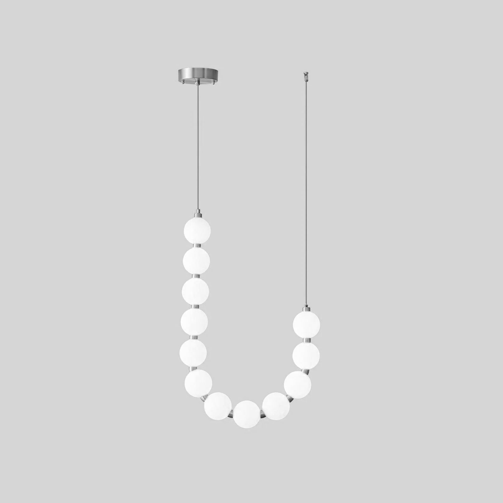 Elegant Acrylic Pearl Chandelier Necklace for Women - Fashion Statement Jewelry for Parties, Weddings & Special Occasions