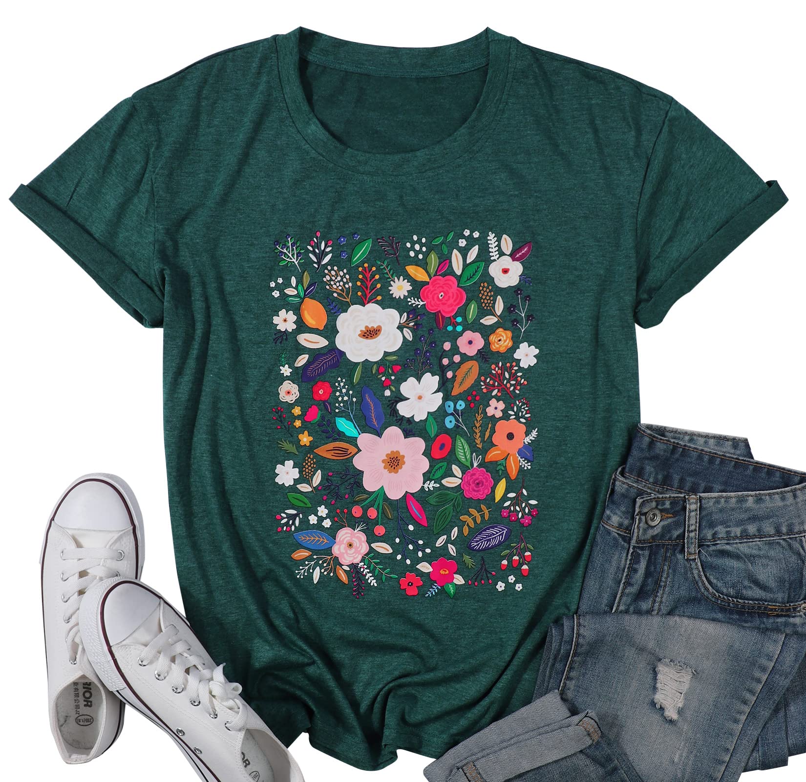 Just More Women's Plant Lover T-Shirt - Botanical Gardening Tee for Indoor Plant Enthusiasts - Perfect Gift for Nature Lovers & Gardeners (Ideal for Gardening, Plant Shopping & Casual Wear)