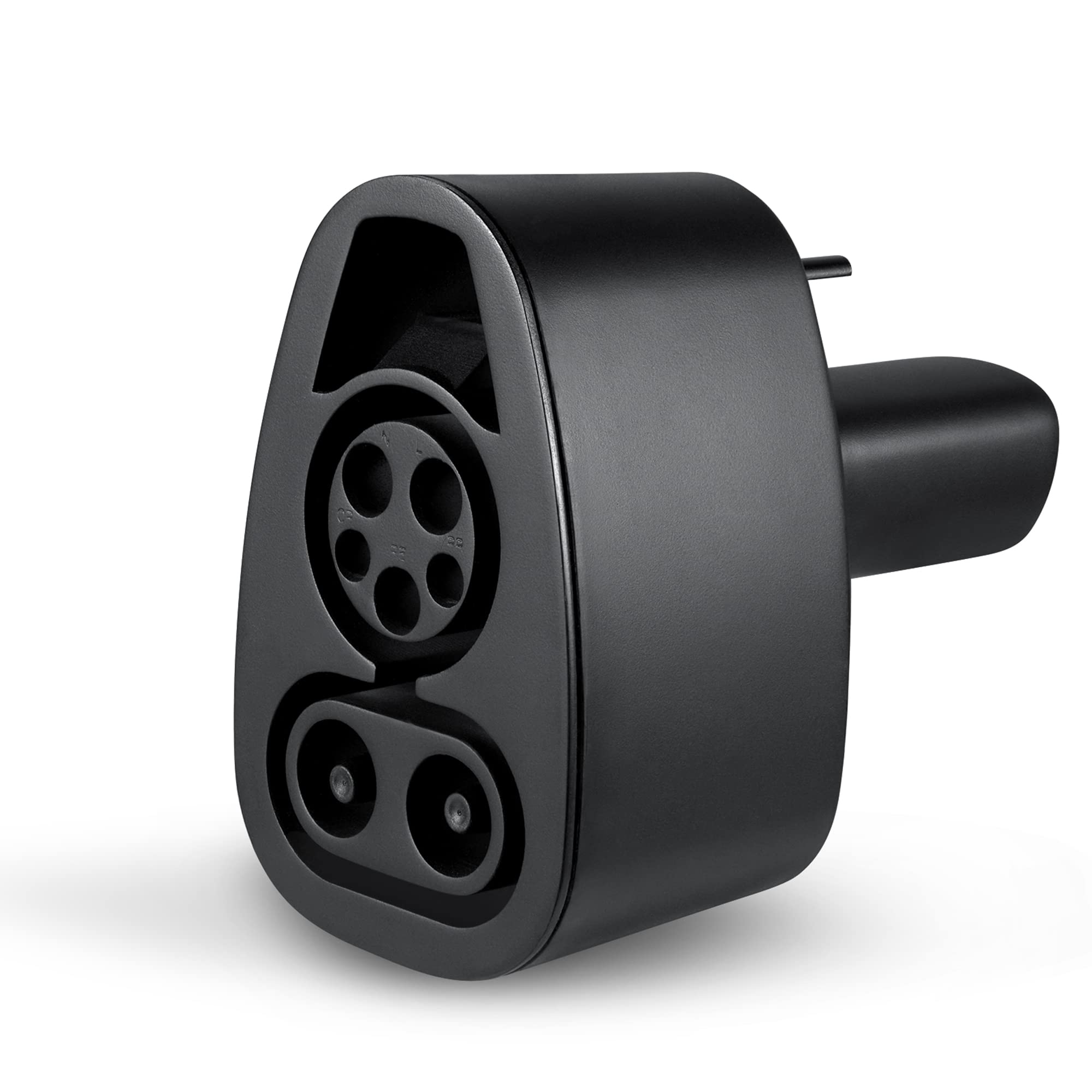Lectron CCS Adapter for Tesla Model 3/Y/S/X - Fast Charging Tesla Adapter for CCS Stations - Compatible with Tesla Supercharger & Public Charging Stations (Black) | Perfect for Road Trips & Long Distance Travel