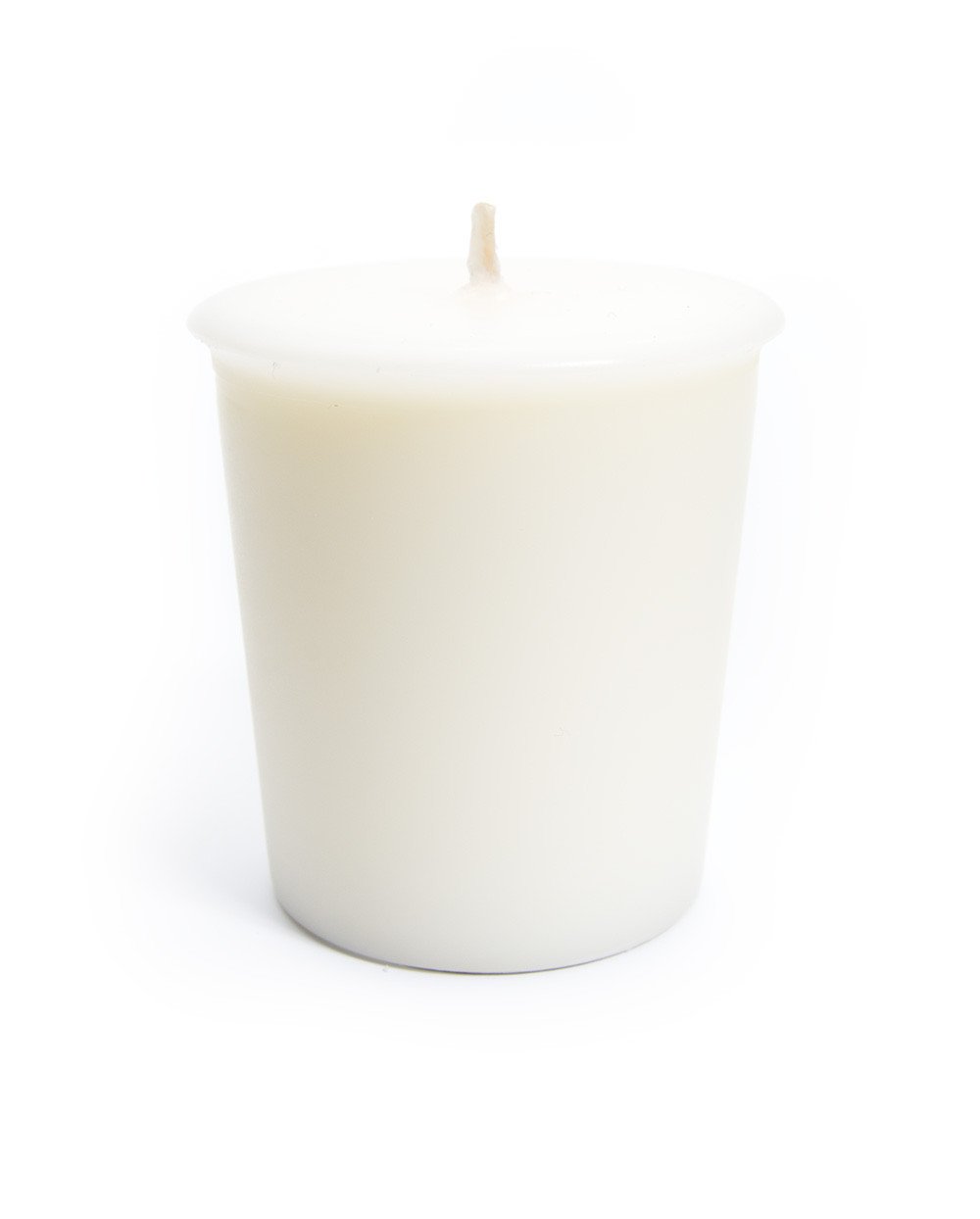 Oakmoss & Amber Scented Soy Votive Candles - 6 Pack Natural White Refill Candles with Essential Oils - Earthy Incense Aroma for Home, Spa, Meditation & Relaxation