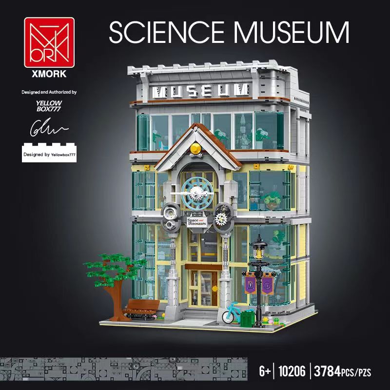 Mork Model 10206 Science Museum Kit - STEM Educational Toy for Kids Ages 8-12 - Build Your Own Science Exhibits - Perfect for School Projects, Birthday Gifts & Home Learning Activities