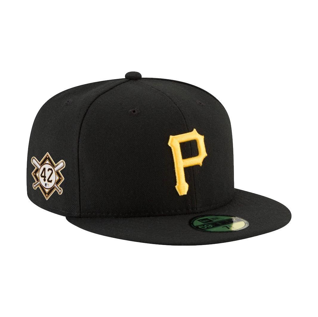 New Era Pittsburgh Pirates Jackie Robinson 59FIFTY Fitted Baseball Cap - Official MLB Licensed Hat for Men & Women - Perfect for Games, Collecting & Streetwear Fashion