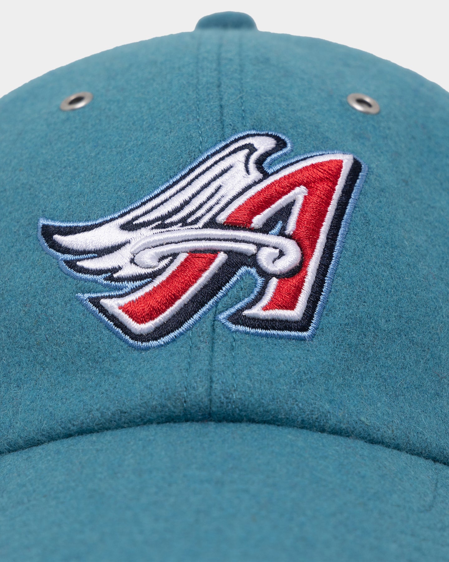 47 Brand Los Angeles Angels Wooly '47 Clean Up Strapback Columbia - Adjustable Baseball Cap for Men & Women - Perfect for Sports, Casual Wear & Fan Gear