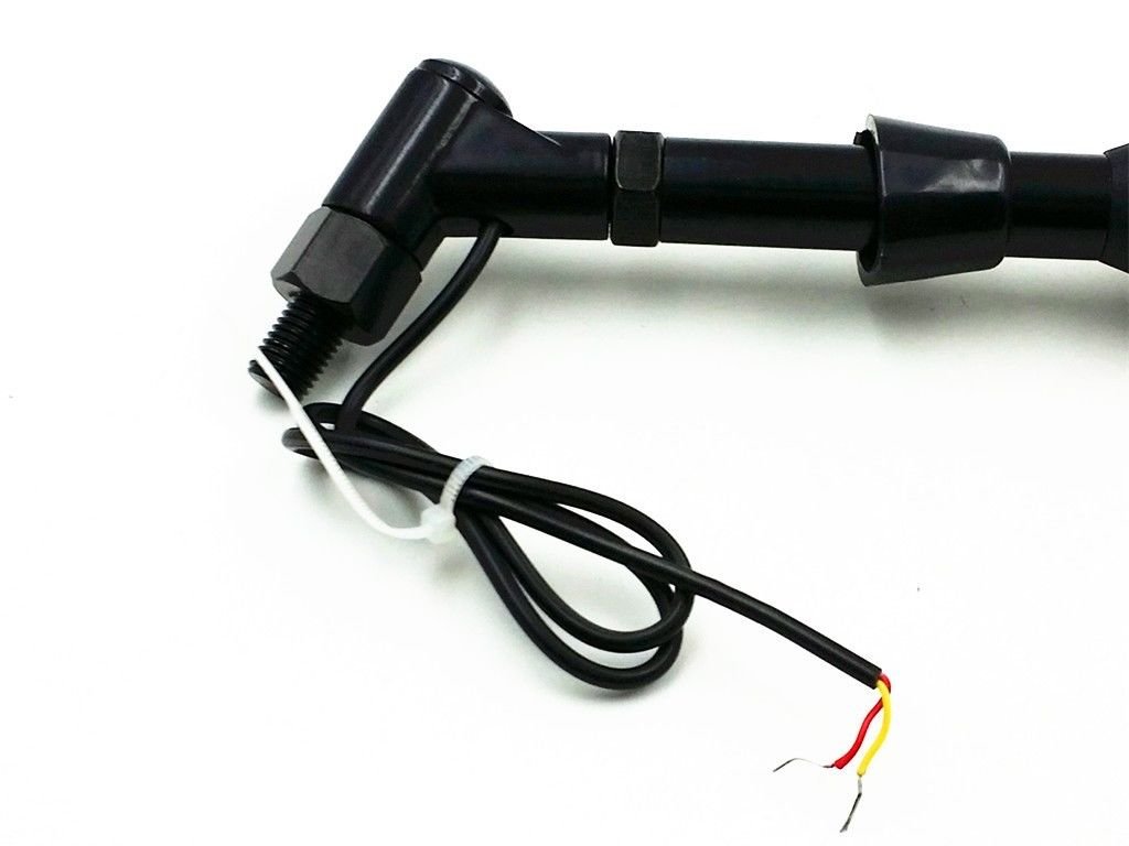 Integrated LED Turn Signal Rearview Side Mirror for Suzuki SV650/1000, GSF, Ducati, Kawasaki, Honda Shadow VT/VTX Cruiser, Triumph, BSA, Norton, BMW - Universal Fit for Standard & Naked Bikes - Enhances Safety & Style for Night Riding & Urban Commuting