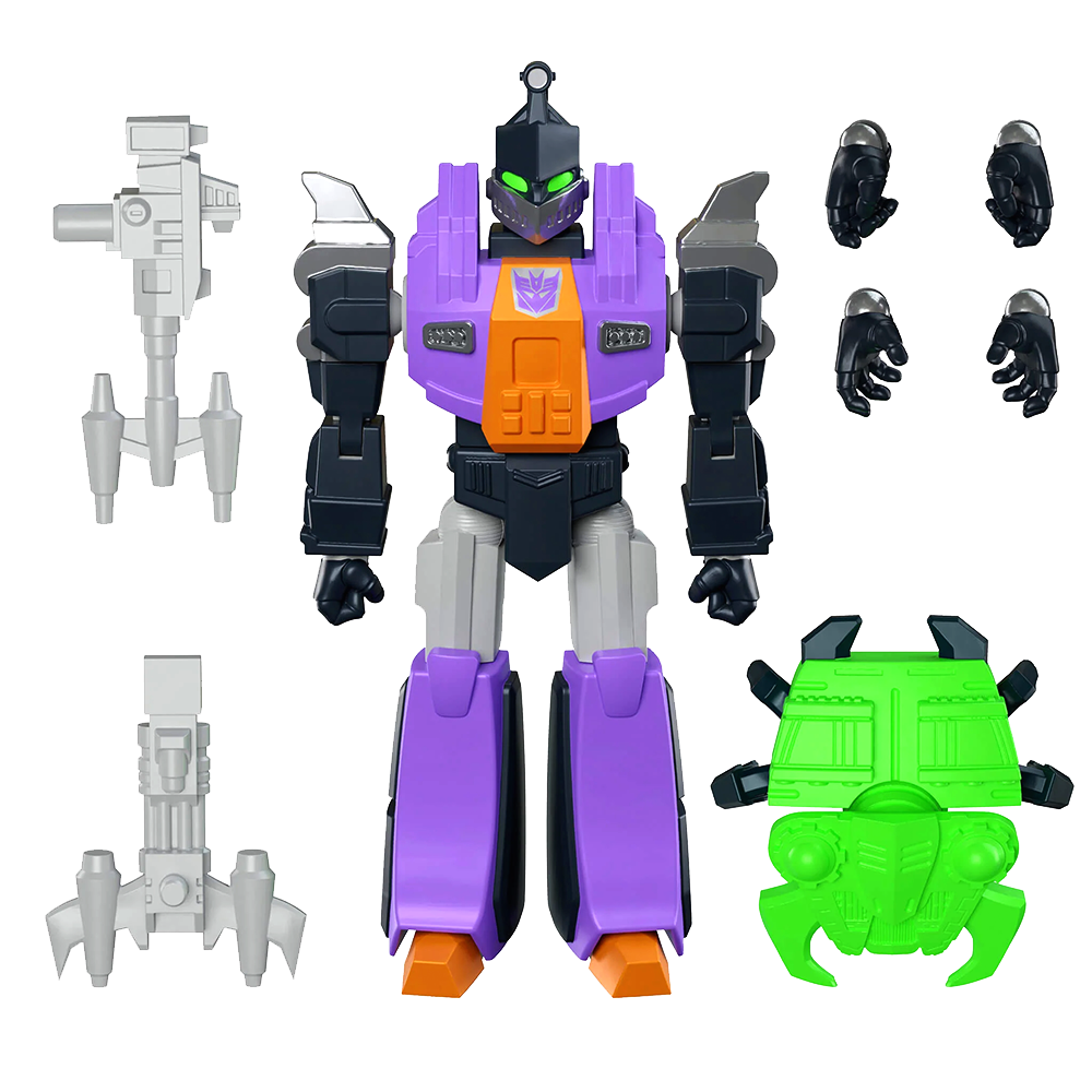 Super7 Transformers Ultimates! Bombshell Action Figure - Collectible G1 Replica for Display & Play - Perfect for Fans & Collectors
