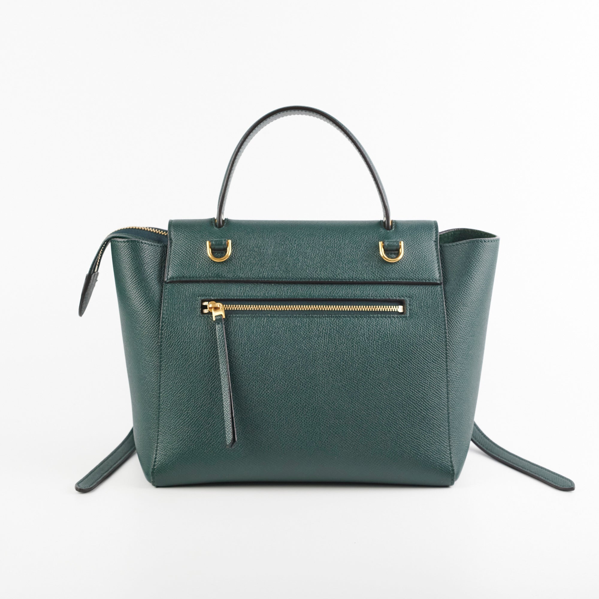 Celine Micro Dark Green Belt Bag for Women - Stylish Crossbody Shoulder Bag - Perfect for Travel, Shopping & Everyday Use
