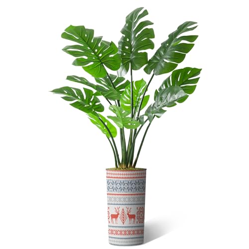 Contemporary Snowflake Pattern Planter