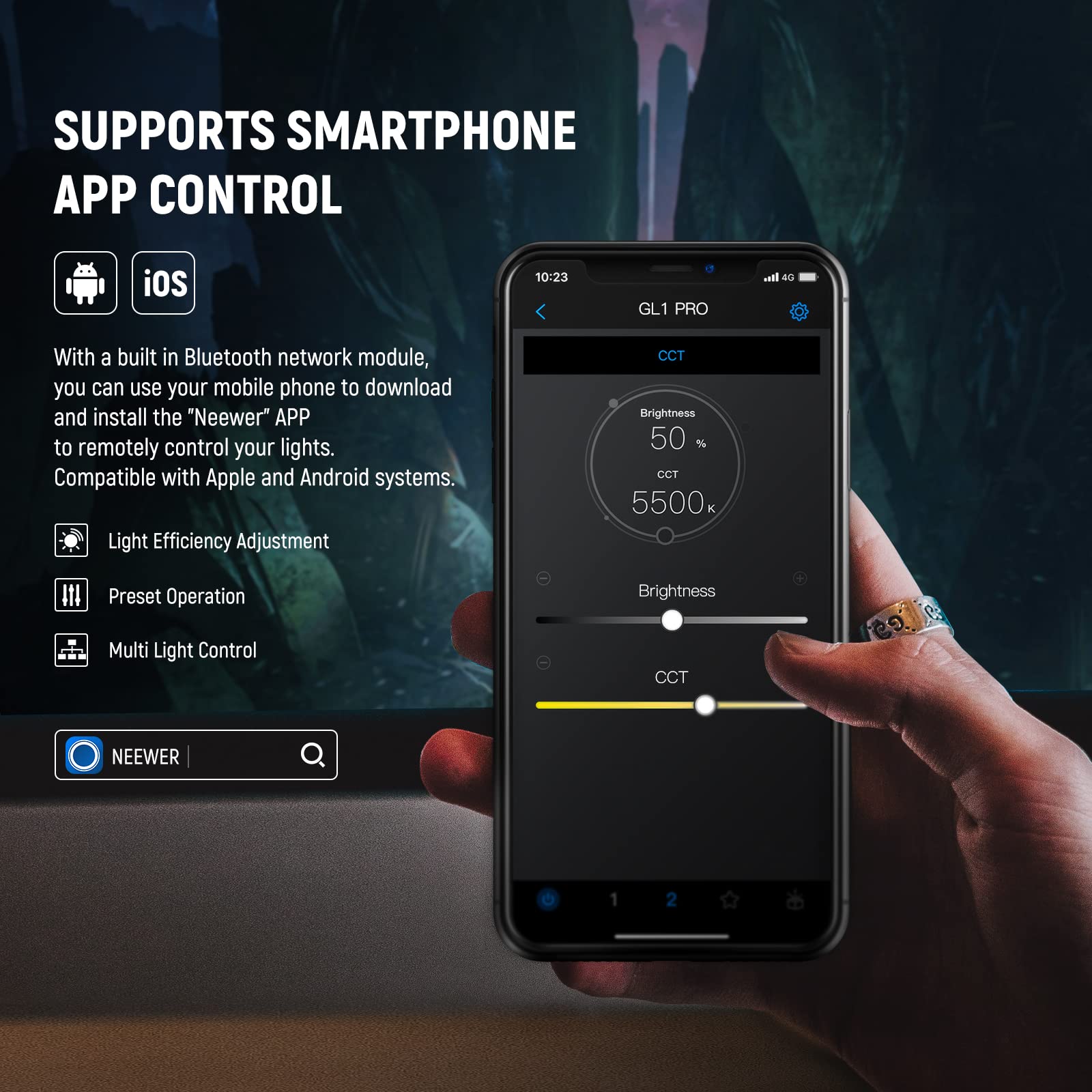 NEEWER GL1 PRO 15.5