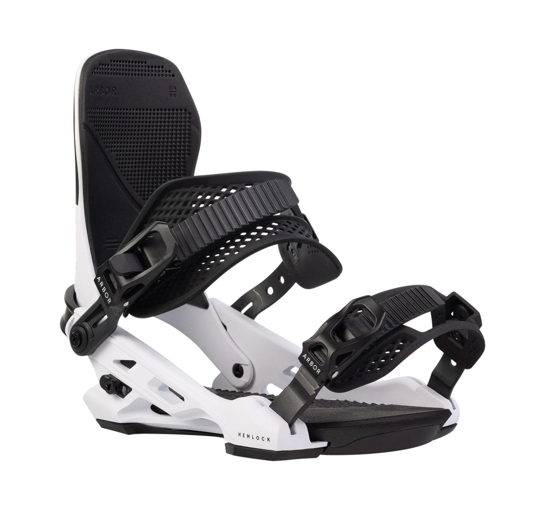 Arbor Hemlock Boss Dog Snowboard Binding 2025 - Men's All-Mountain Freestyle Bindings for Powder & Park Riding | Perfect for Backcountry Adventures & Resort Snowboarding