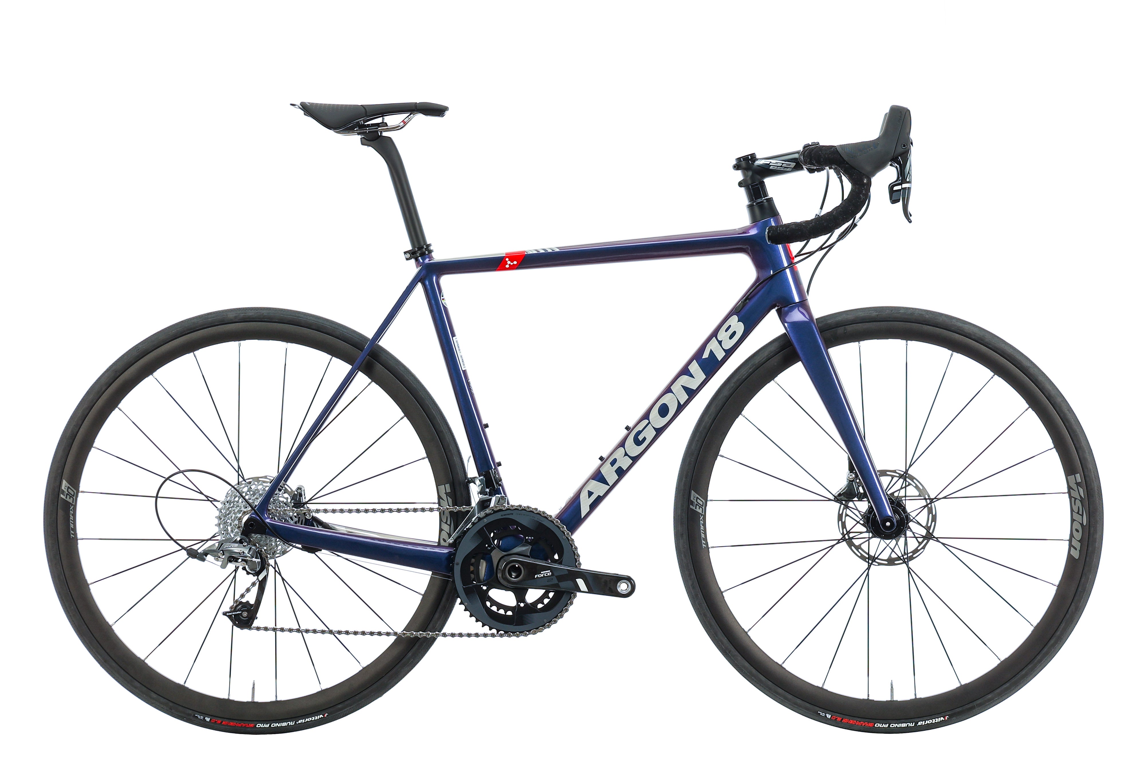 Argon 18 Gallium Disc Force 22 Road Bike 2023 - Medium Size Carbon Frame, Shimano Ultegra Groupset | Perfect for Racing, Endurance Training & Long-Distance Road Cycling