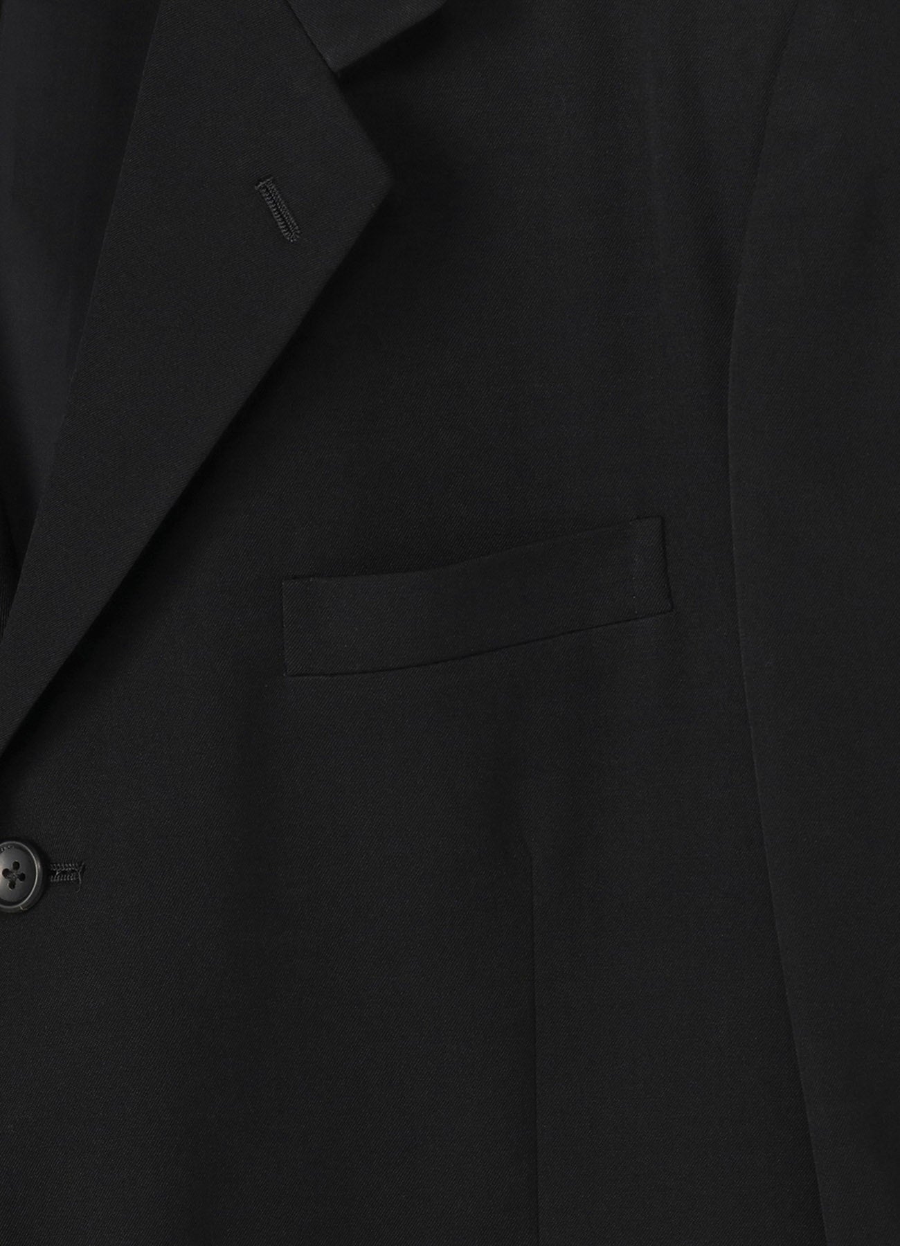Men's Wool Gabardine Three-Button Single-Breasted Suit Jacket - Formal Business Attire & Office Wear for Professional Occasions