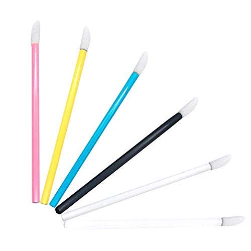 150 Disposable Lip Brush Makeup Brush Pens - Blue Lipstick & Mascara Wand Applicators for Clean Eyelash & Lip Makeup Application - Perfect for Professional Salons, Home Makeup Kits & Travel Beauty Essentials