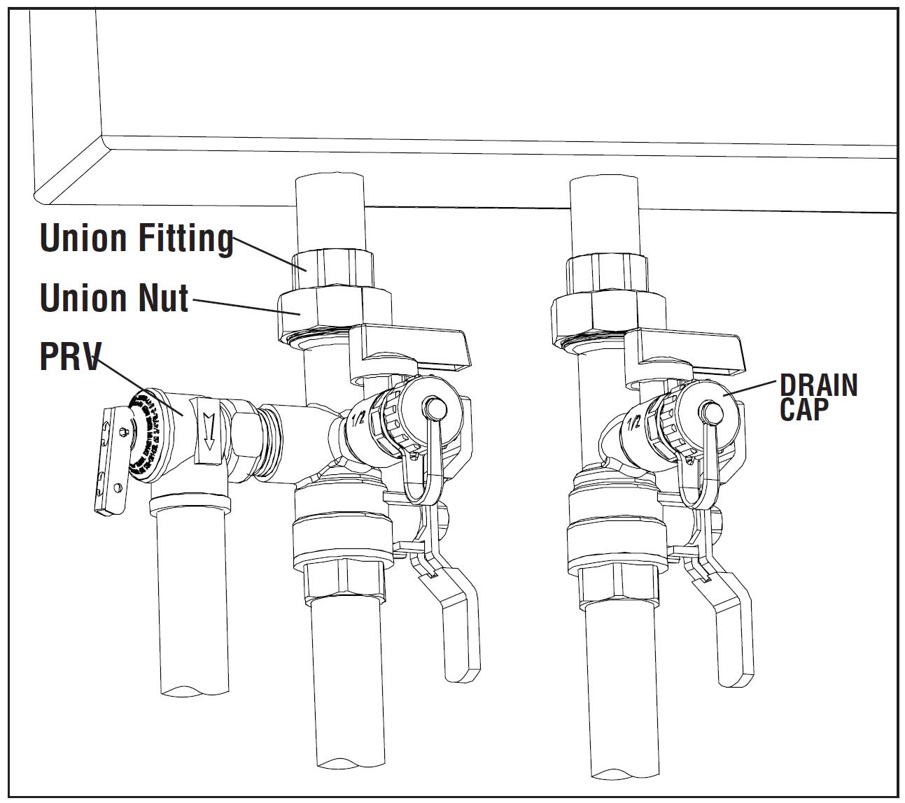 3/4-Inch IPS Isolator Tankless Water Heater Service Valve Kit - Heavy Duty Brass Construction (FNPT x FNPT) for Easy Maintenance & Repair | Perfect for RV, Tiny Homes & Off-Grid Water Systems