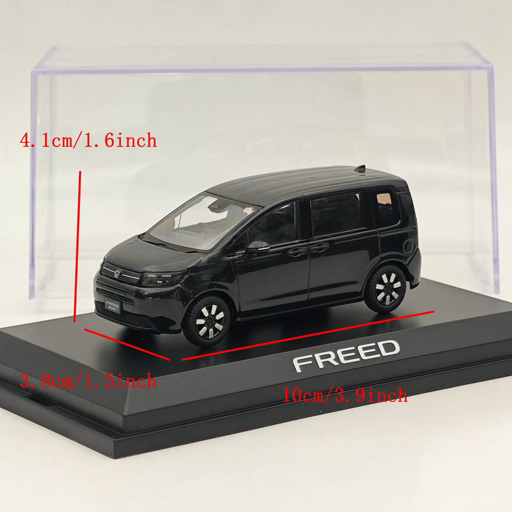 1/43 Scale Honda FREED Crystal Black Pearl Diecast Model Car by Hobby Japan - HJ431009BK - Collectible Miniature Vehicle for Display & Gifts