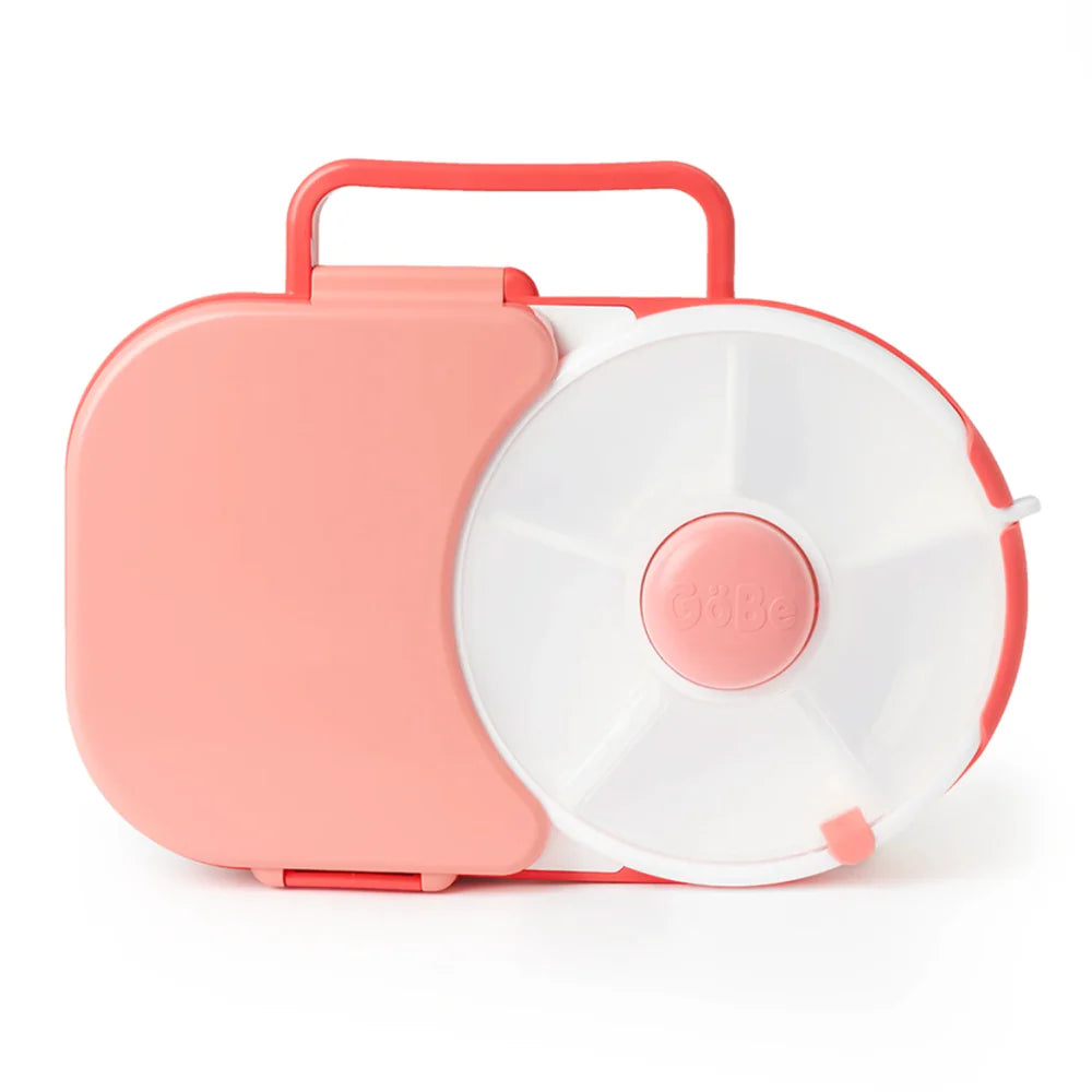 Gobe Insulated Lunch Box - Coral Pink | Leak-Proof & Eco-Friendly | Perfect for Work, School & Picnics