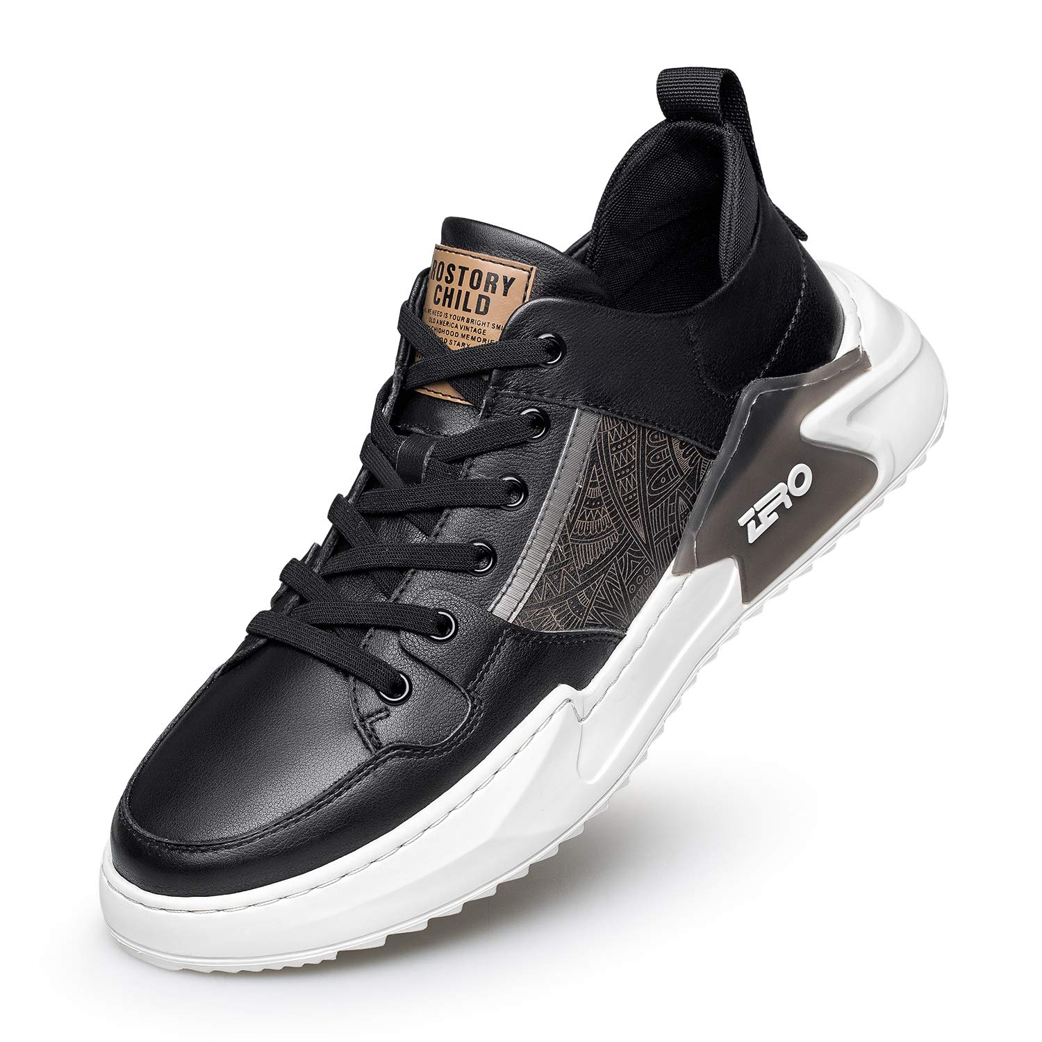 ZRO Men's Y037 Casual Tennis Fashion Sneakers - Lightweight Breathable Walking Shoes for Men - Perfect for Gym, Running, Workout & Daily Wear