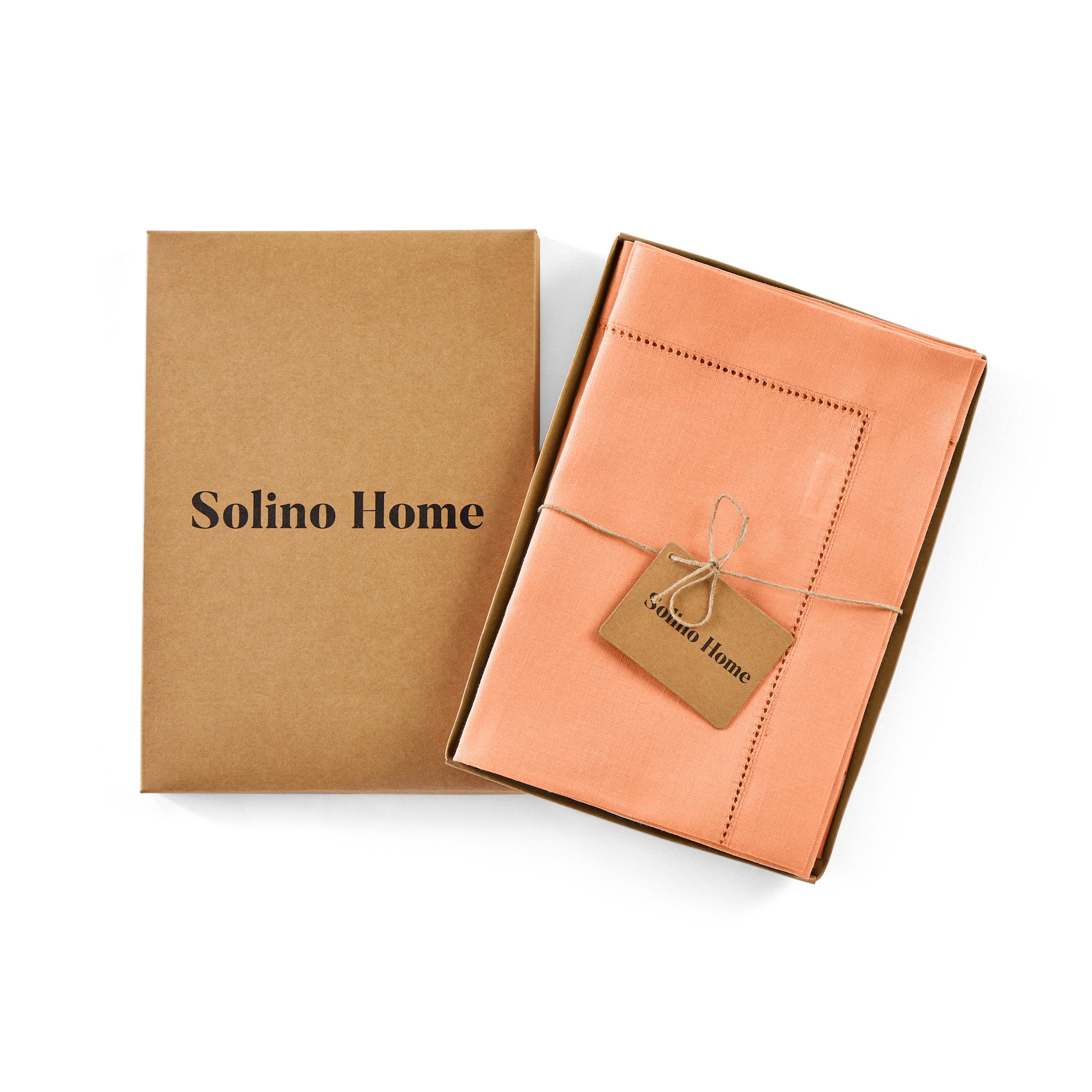 Premium Classic Hemstitch Napkins - 100% Cotton Linen Dinner Napkins for Formal Dining, Weddings & Special Occasions