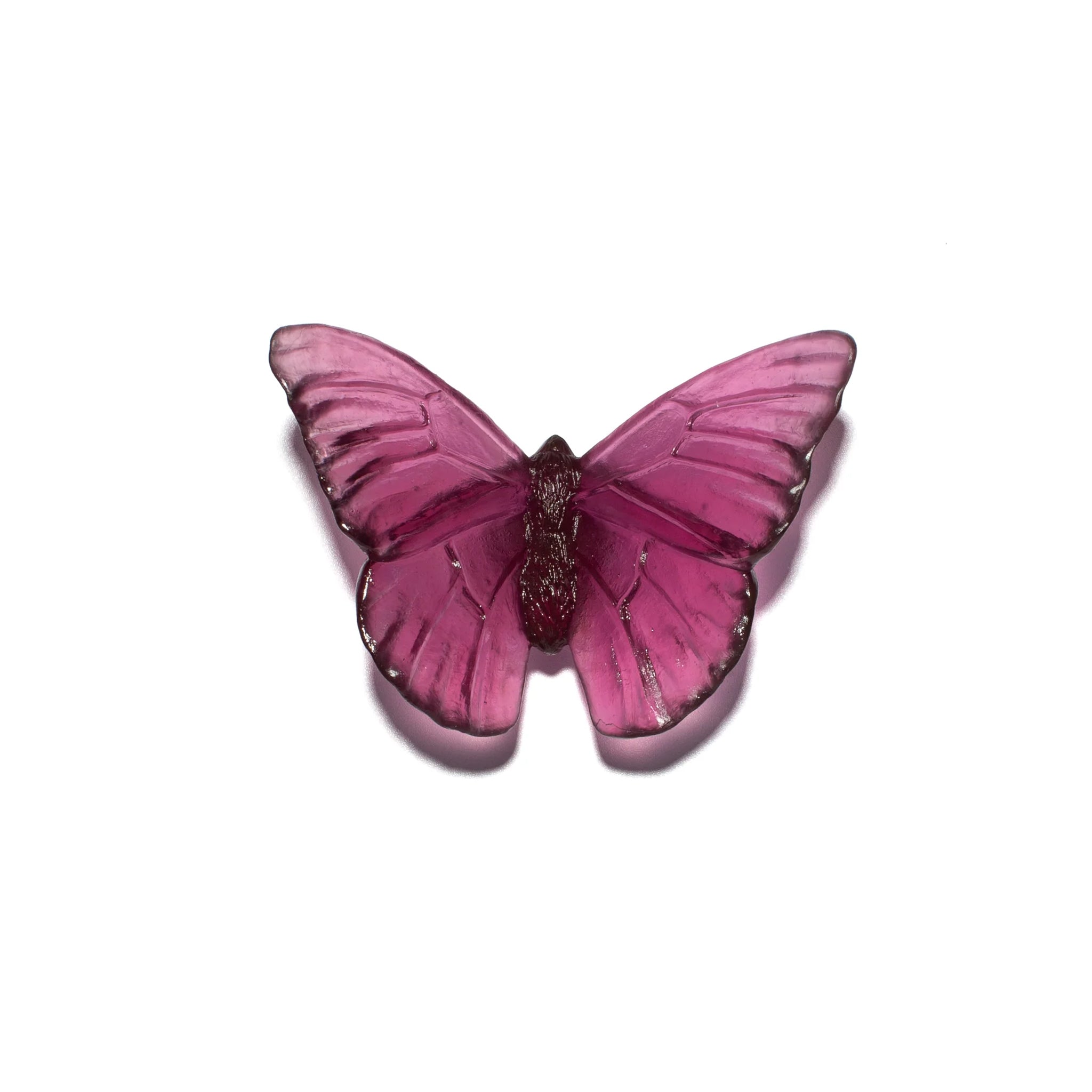 Elegant Glass Classic Mount Butterfly Wall Sculpture - Admiral by Luke Jacomb Studio | Home Decor, Office Art, Unique Gift Idea