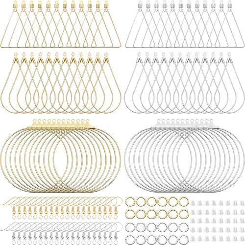 K Gold,White K;Teardrop,Triangle,Round;360pcs