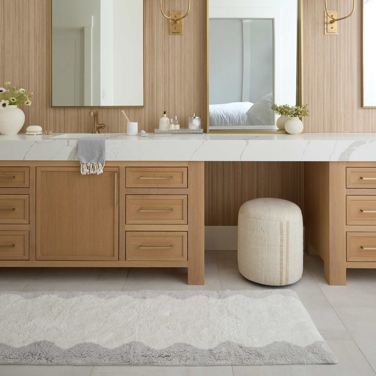 Premium Soft Bath Mat - Harper | Non-Slip, Absorbent & Quick-Dry Bathroom Rug for Safety & Comfort | Perfect for Bathroom, Shower & Vanity Areas