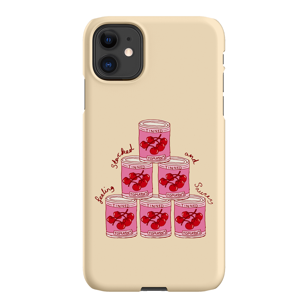 Stylish and Durable Saucy Supper Phone Case - Trendy Protective Cover for iPhone & Samsung - Perfect for Everyday Use, Travel, and Gifting