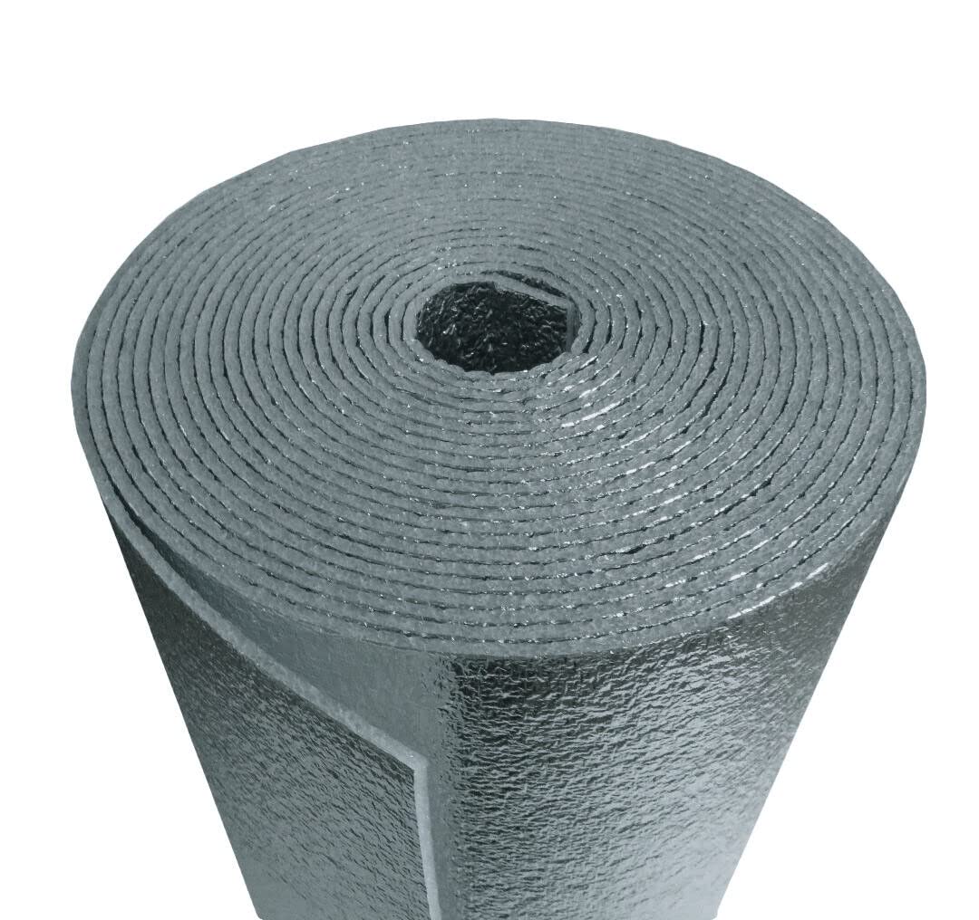 4' x 10' Automotive Insulation Roll (40 Sqft) - Sound Deadener, Heat Barrier & Thermal Insulation (R8) | Waterproof & Moistureproof AD5 5MM | Perfect for Car Interiors, Engine Compartments & RV Flooring