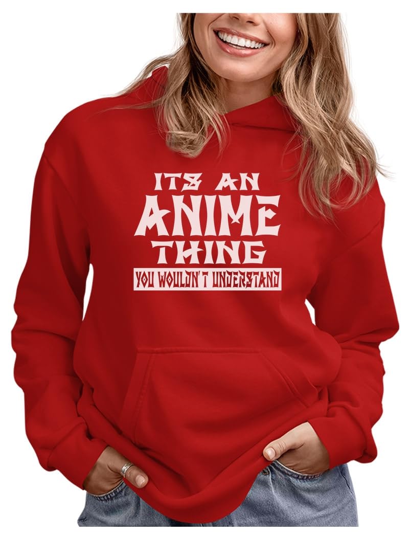 Anime Hoodies for Women & Teen Girls - Manga Novelty Pullover Sweatshirt | Perfect for Cosplay, Casual Wear & Anime Conventions