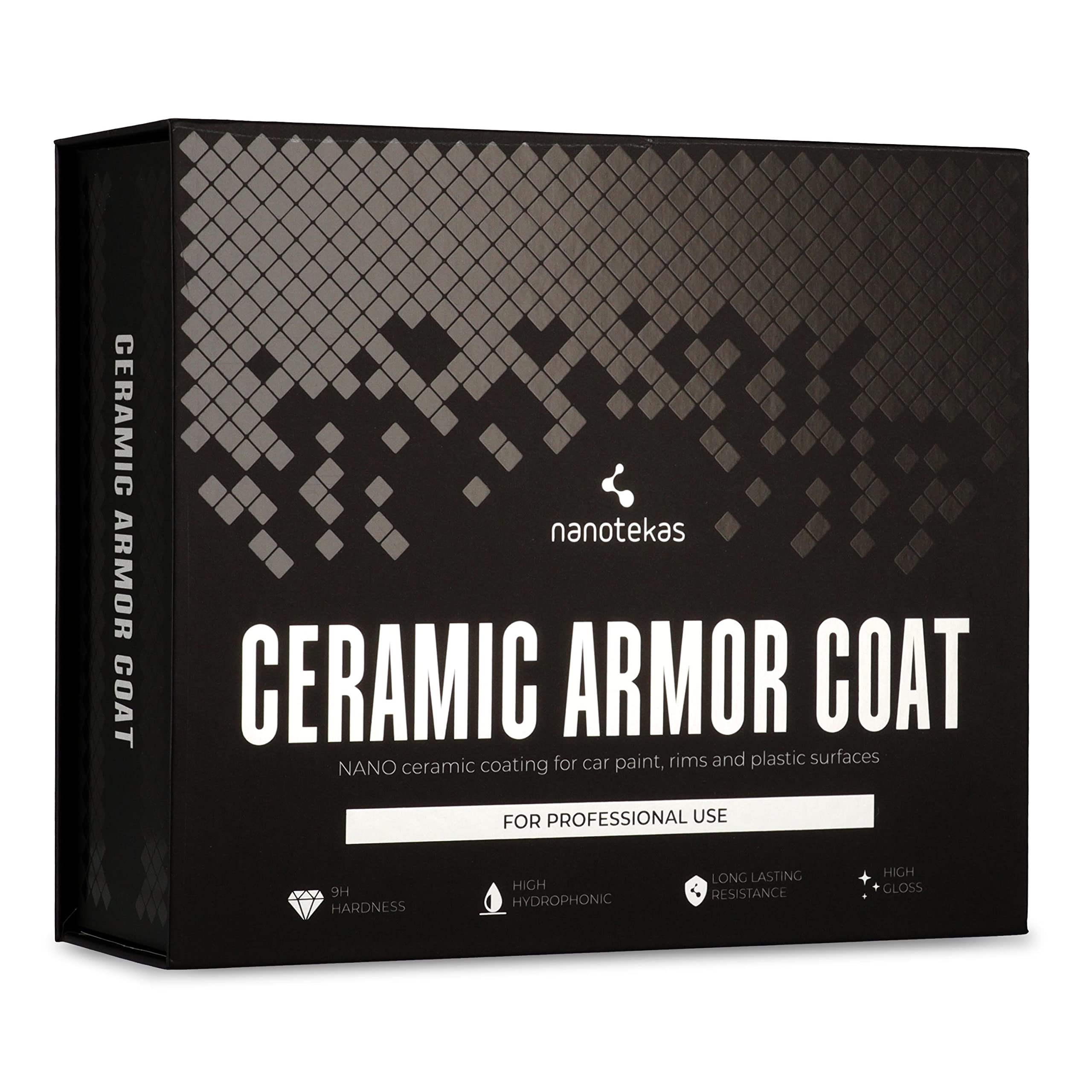Premium 9H Nano Ceramic Coating for Cars - Advanced Paint Protection & Body Armor | Long-Lasting Shine & Scratch Resistance for Auto Detailing & Car Care