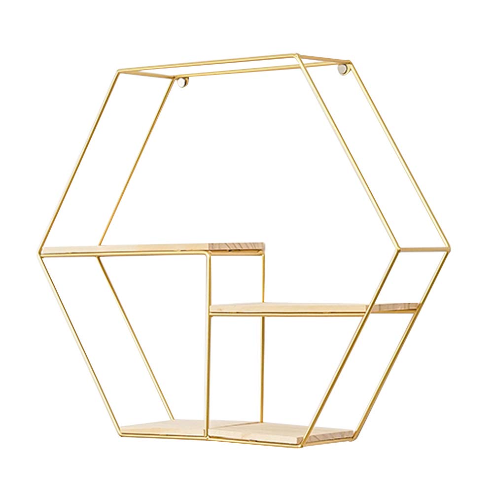 Double-Layer Wall Mounted Shelf - Cabilock Space Saving Storage Rack for Kitchen, Bathroom & Office Organization