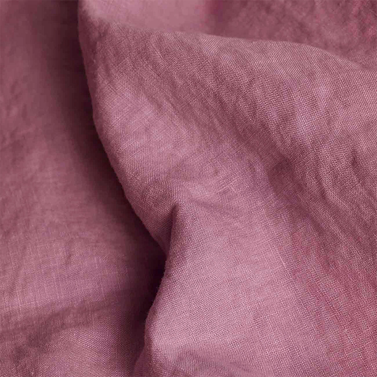 100% Pure Linen Duvet Cover Set - Breathable & Soft Raspberry Red Bedding - Perfect for All Seasons, Hot Sleepers & Eco-Friendly Homes