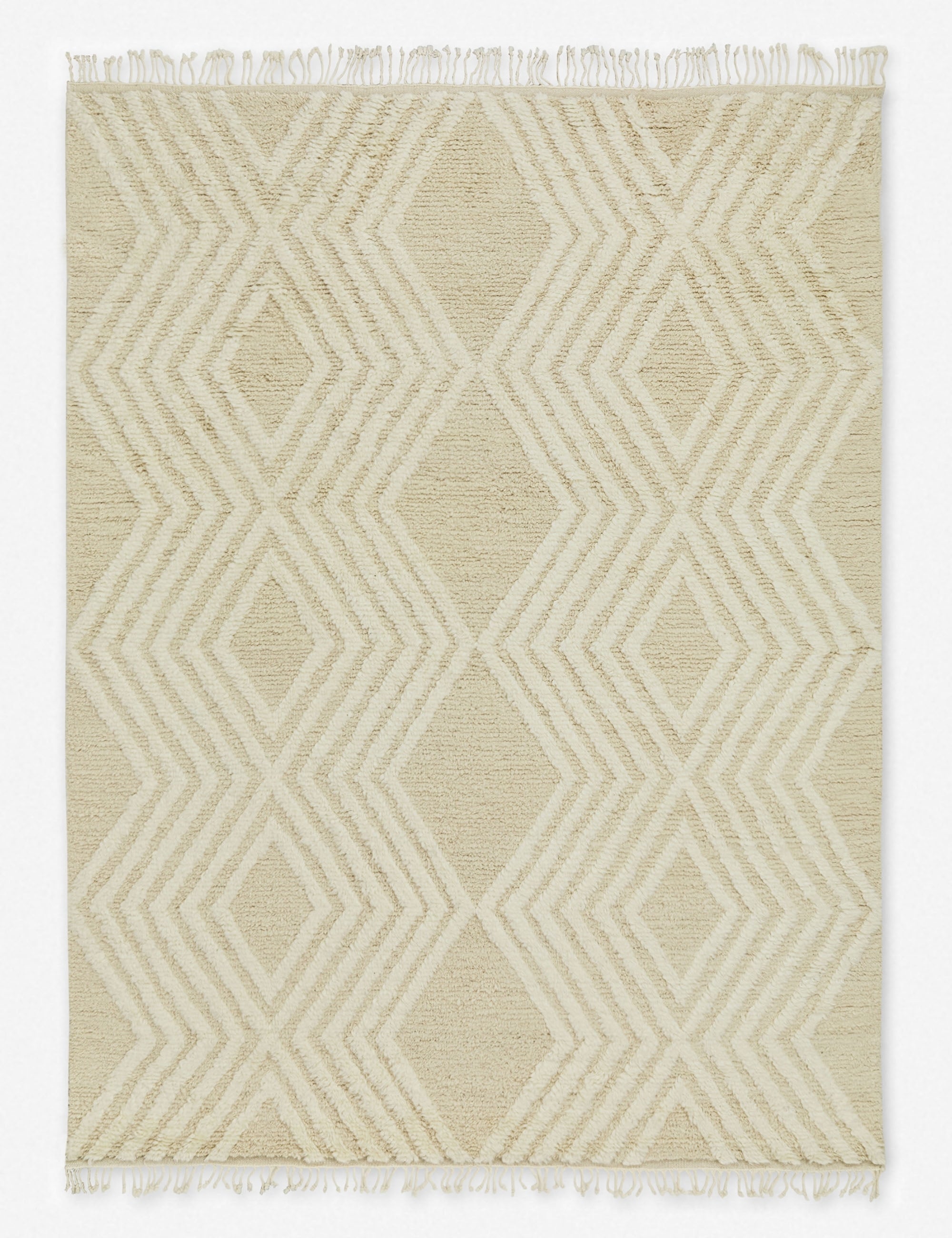 Jenni Kayne Cabin Wool Rug - Soft & Cozy Handmade Area Rug for Living Room, Bedroom, or Cabin Decor - Perfect for Winter & Home Styling