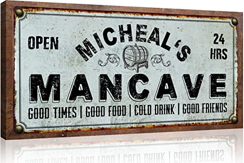 Personalized Blue Vintage Wall Decoration Barrel