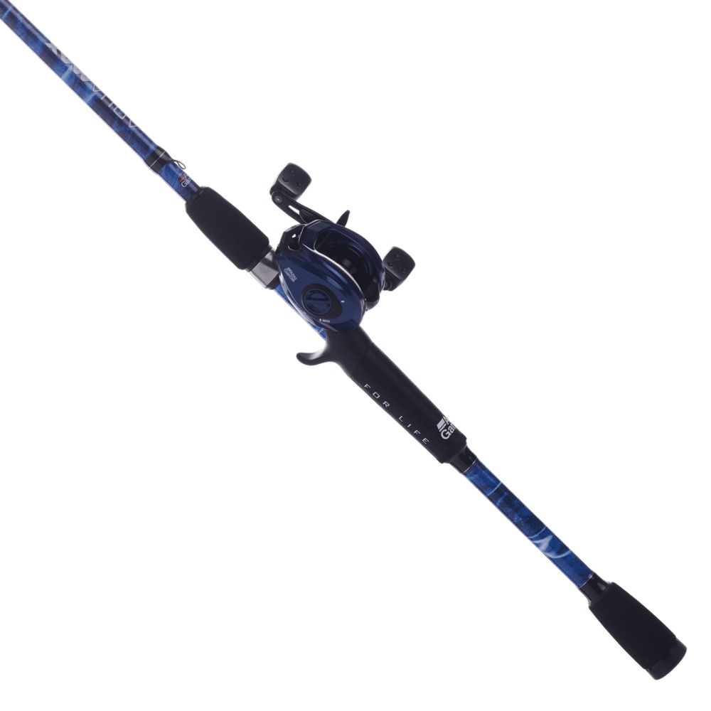 Abu Garcia Aqua Max Fishing Rod and Reel Combos - Lightweight Spinning Combo for Freshwater & Saltwater Fishing - Perfect for Bass, Trout, and Walleye Anglers