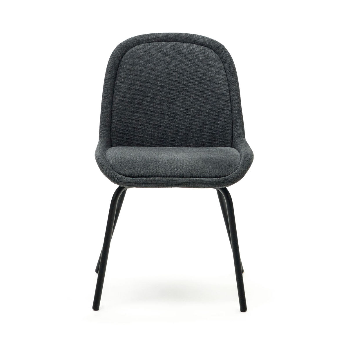 Aimin Chair by Kave Home - Modern Accent Chair for Living Room, Bedroom & Office - Comfortable Upholstered Lounge Chair with Wooden Legs