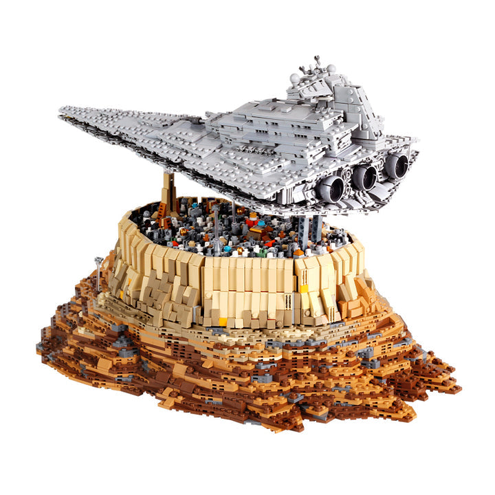 MOULD KING 21007 Star Wars The Empire over Jedha City Building Blocks Set - Perfect for Collectors, Gifts & Display Scenes