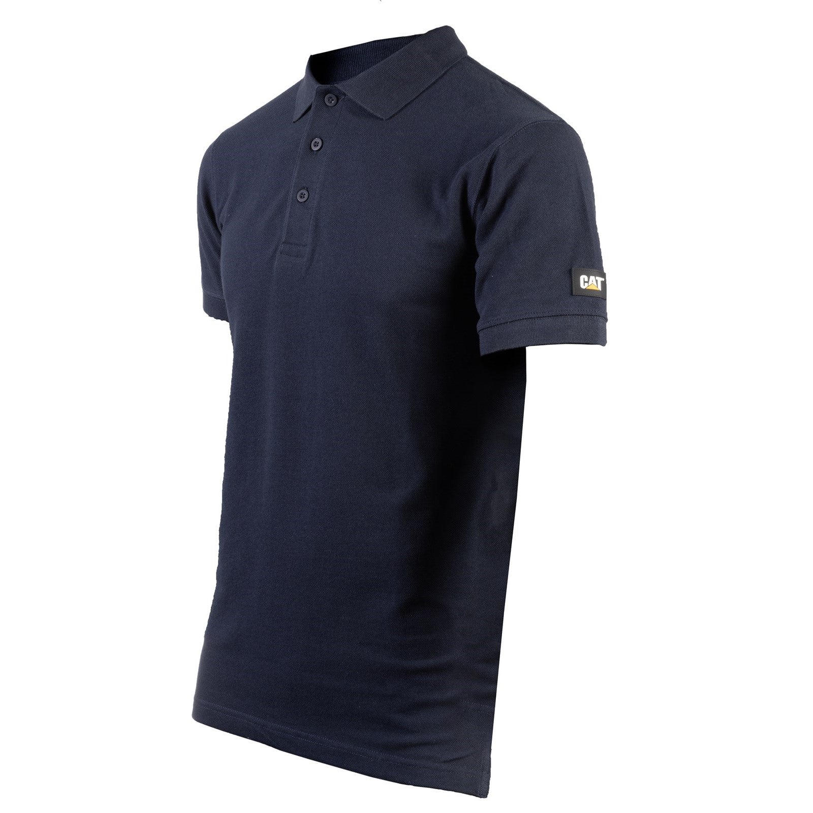 Caterpillar Essentials Men's Polo Shirt - Comfortable Cotton Short Sleeve Casual Work Shirt for Business, Golf & Outdoor Activities