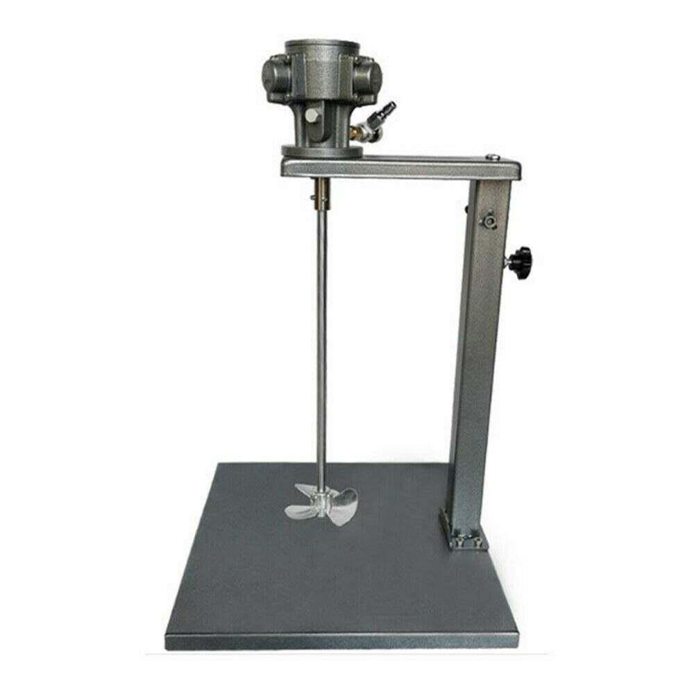 50 Gallon Stainless Steel Concrete Mixer with Pneumatic Bracket - Automatic Paint & Air Mixer Blender for Construction, Painting & Industrial Use - Perfect for Large-Scale Mixing Projects