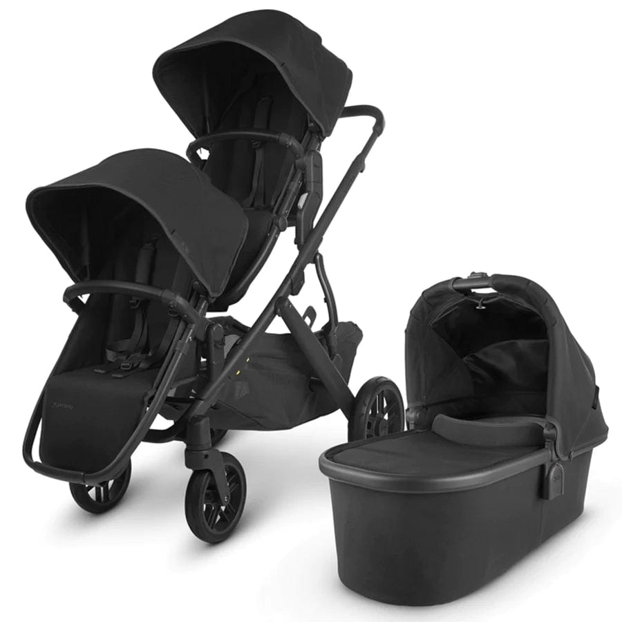 UPPAbaby Vista V2 Double Stroller - Lightweight All-Terrain Baby Stroller with Adjustable Canopy | Perfect for Twins, Siblings & Everyday Use in Parks, Shopping & Travel
