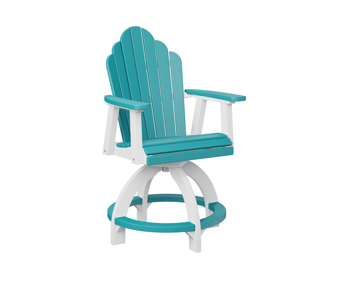 Aruba Blue on White