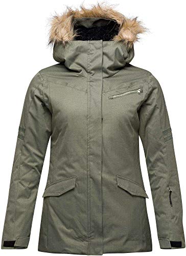 Rossignol Women's Lichen Ski Jacket Parka - Waterproof Winter Coat for Skiing, Snowboarding & Outdoor Activities - Size S