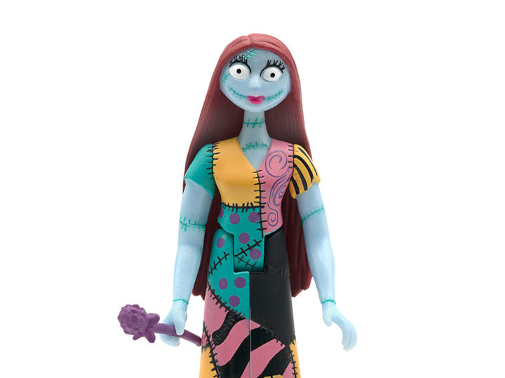 The Nightmare Before Christmas ReAction Sally Action Figure - Collectible Disney Tim Burton Movie Character Toy for Halloween & Christmas Decor