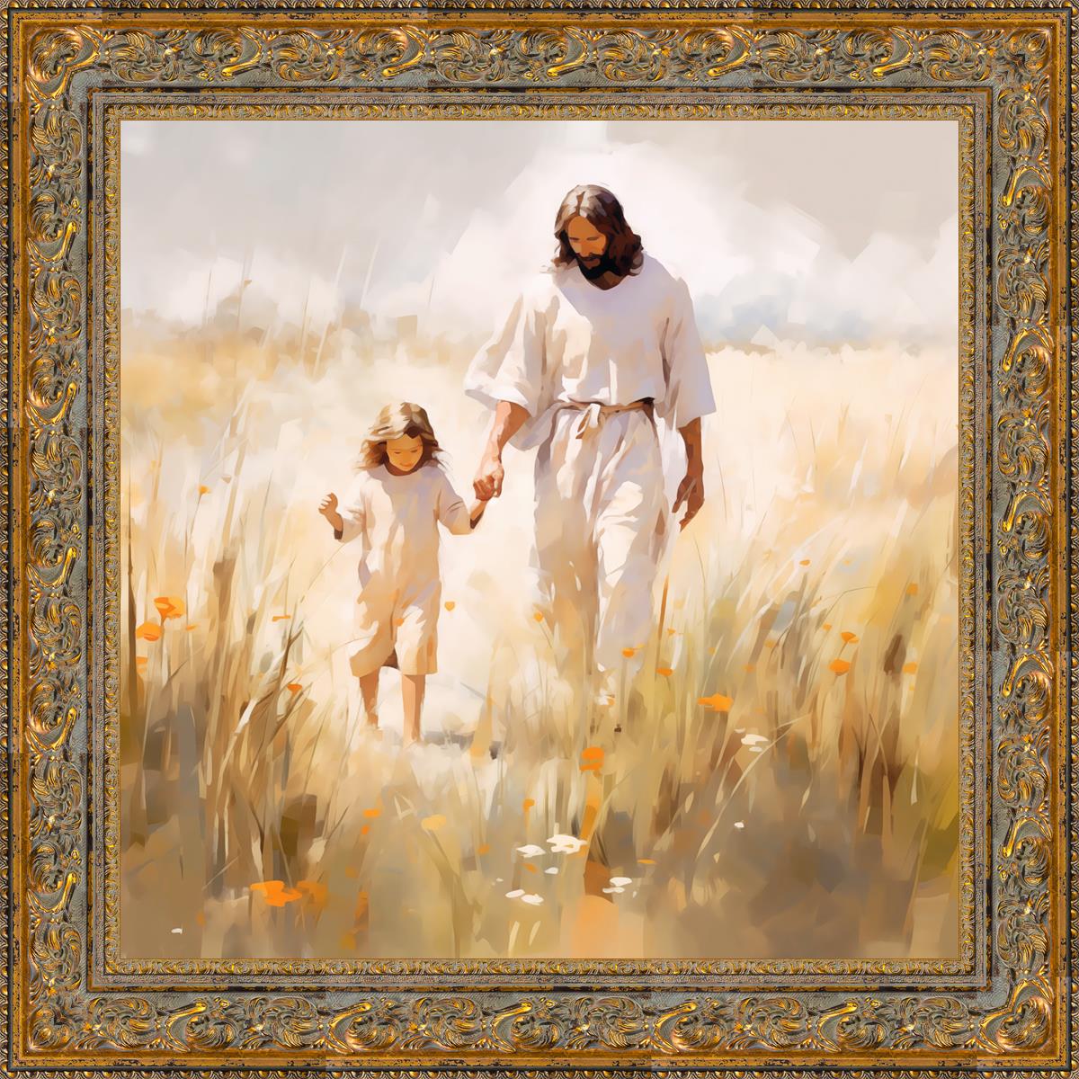 Peace In Christ By Gabriel Heaton - Inspirational Christian Wall Art for Home, Church & Office Decor