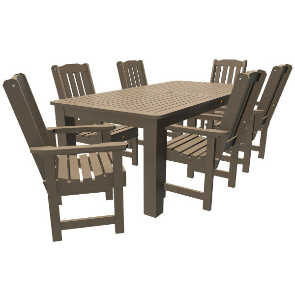 Springville 7-Piece Outdoor Dining Set - Patio Furniture with Table and Chairs for Garden, Backyard, and Poolside Entertaining