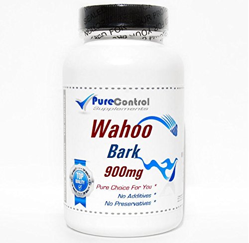 Pure Wahoo Bark 900mg - 180 Capsules | Natural Supplement for Energy & Focus by PureControl | Supports Workout Performance & Mental Clarity