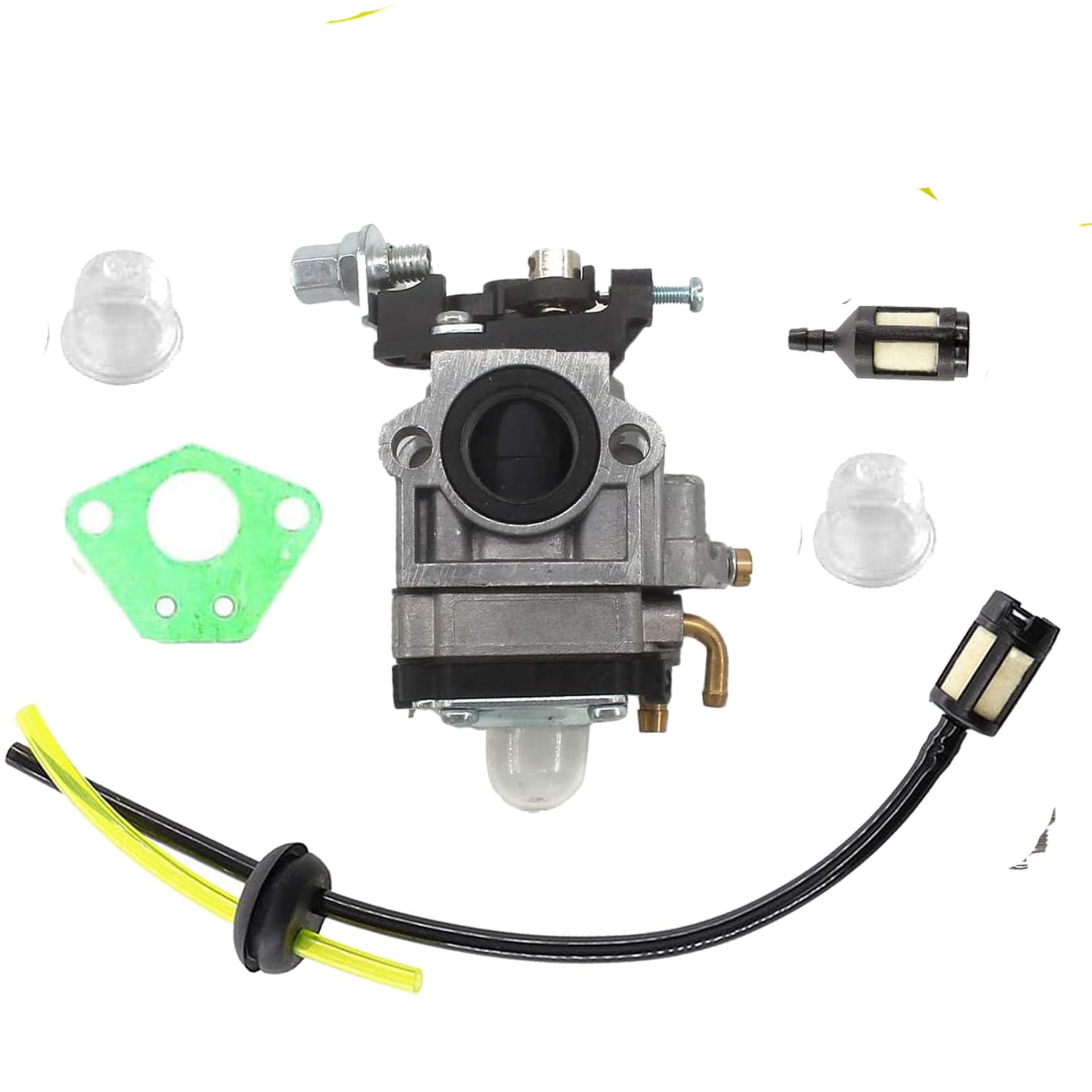 BXTech Carburetor Replacement for Shindaiwa EB8510 EB8510RT Blower, Echo WYJ-220-1 WYJ220 11110 SRM2601 Trimmer, Robin EC028 EC028GX EC030 EC030GX NB281 Brushcutter - High Performance Air Filter Compatible with Lawn Mowers & Outdoor Power Equipment