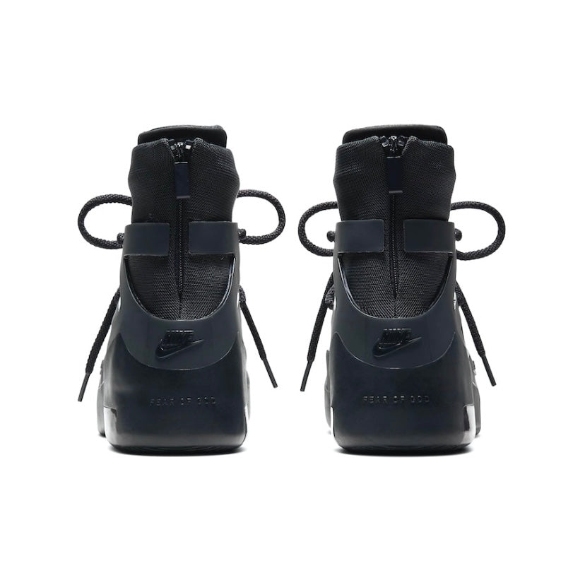 Nike Air Fear of God 1 Triple Black Men's Basketball Shoes - High-Top Sneakers for Streetwear & Athletic Performance