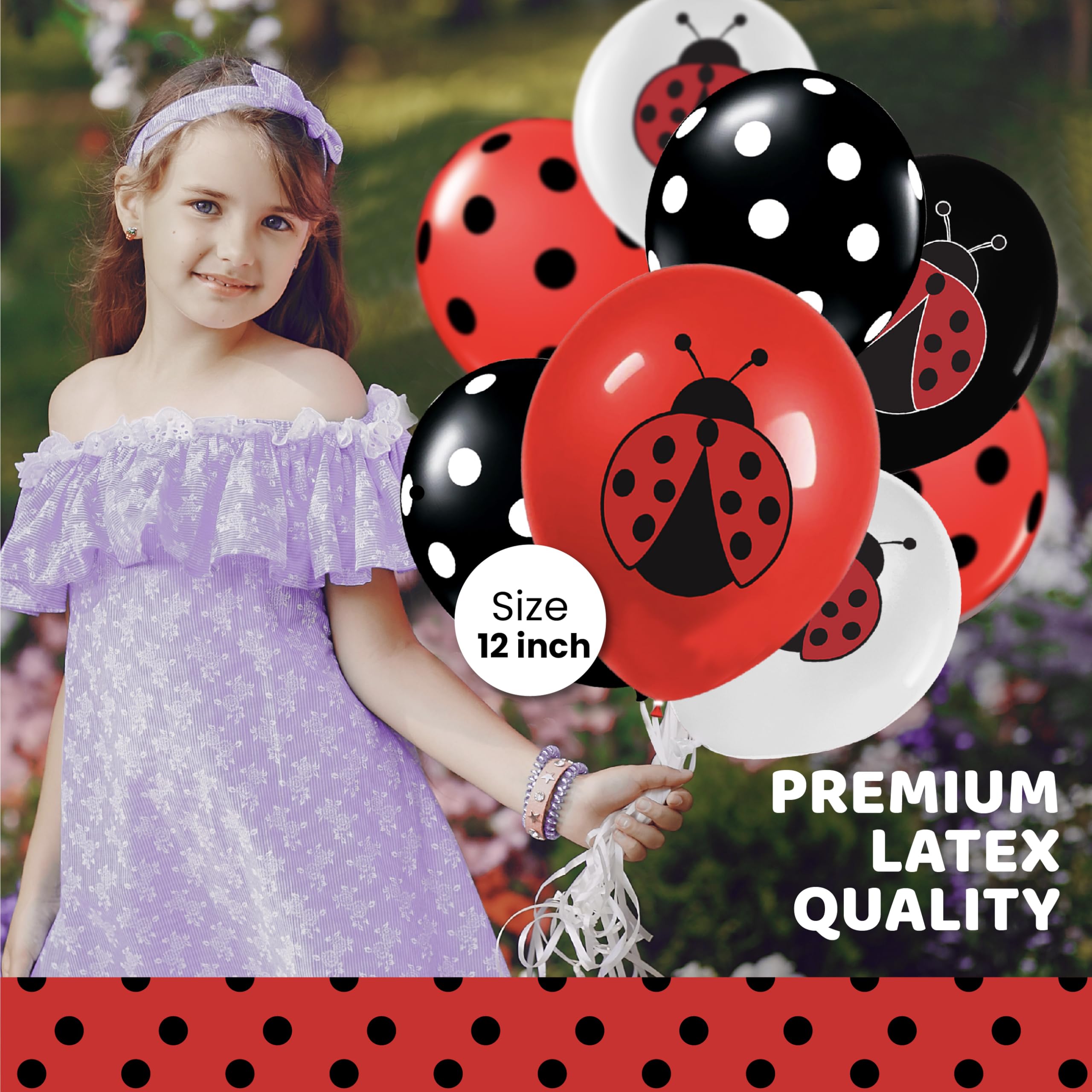 50 Pack Ladybug 12