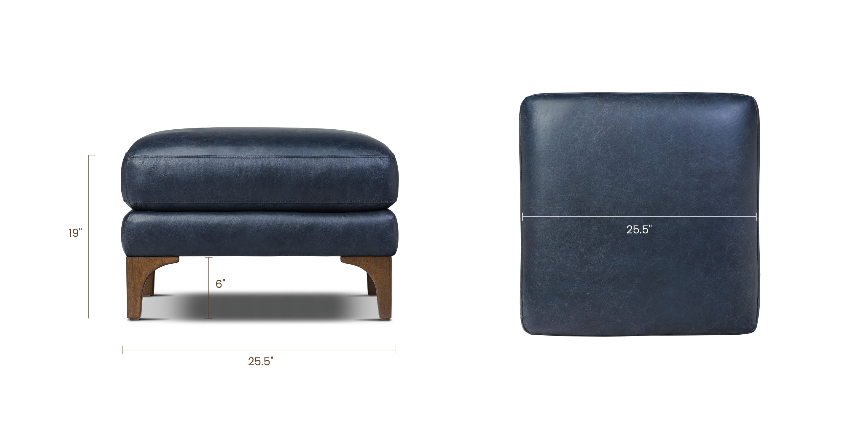 Sorrento Ottoman - Modern Round Storage Ottoman with Lift Top, Upholstered Footrest for Living Room, Bedroom, and Office - Perfect for Extra Seating, Storage, and Home Decor